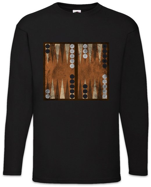 Urban Backwoods Langarmshirt Backgammon Board Langarm T-Shirt Game Spiel Ga günstig online kaufen