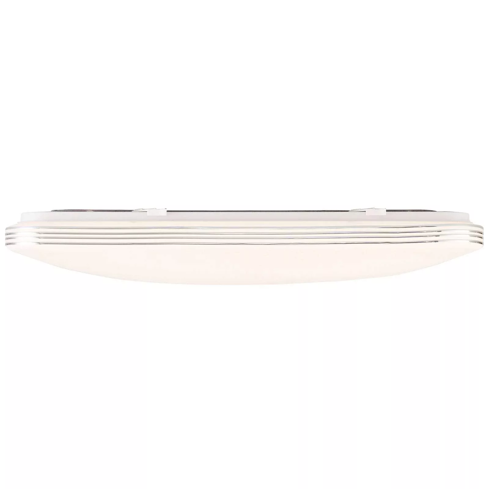 LED-Deckenleuchte Ariella in Weiß/Chrom, 54x54 cm günstig online kaufen