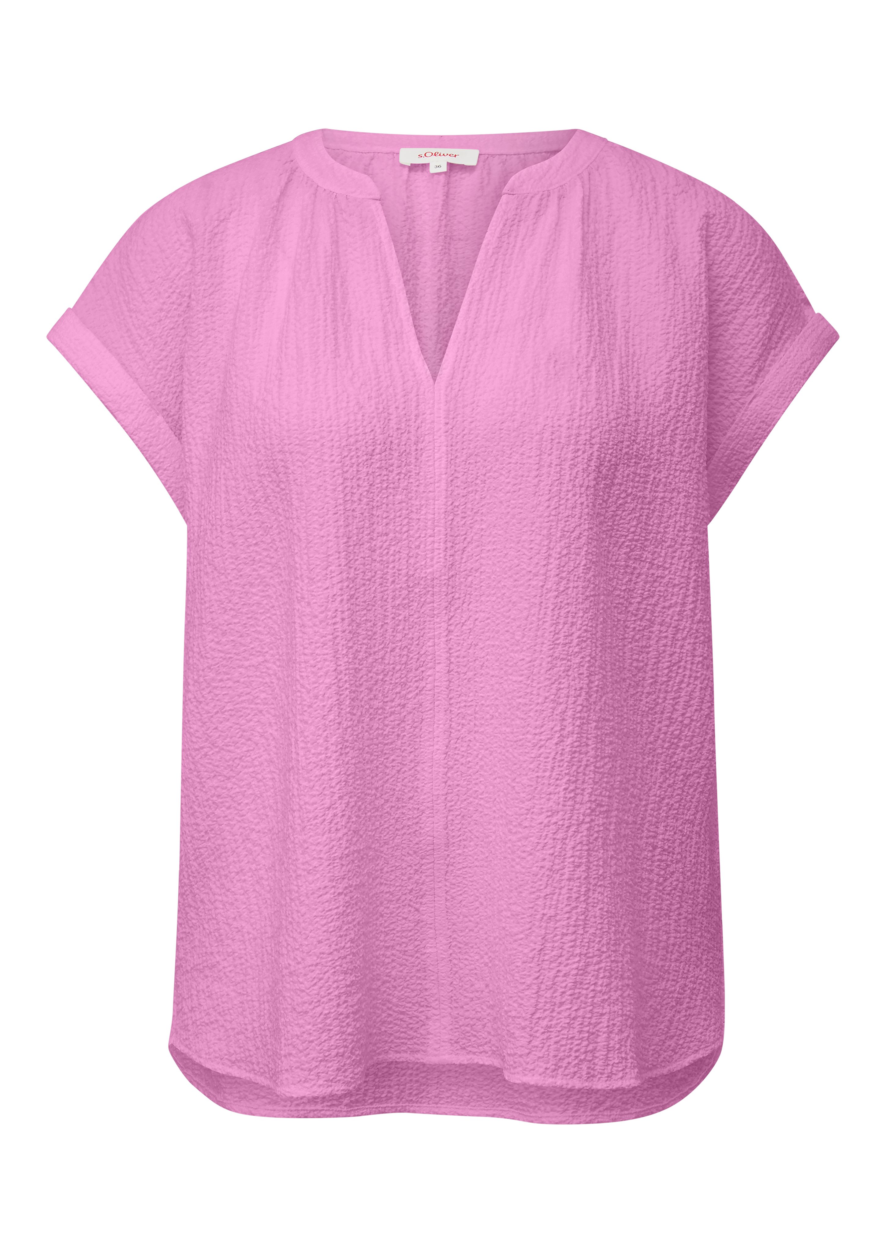s.Oliver Blusentop Locker geschnittene Bluse mit günstig online kaufen