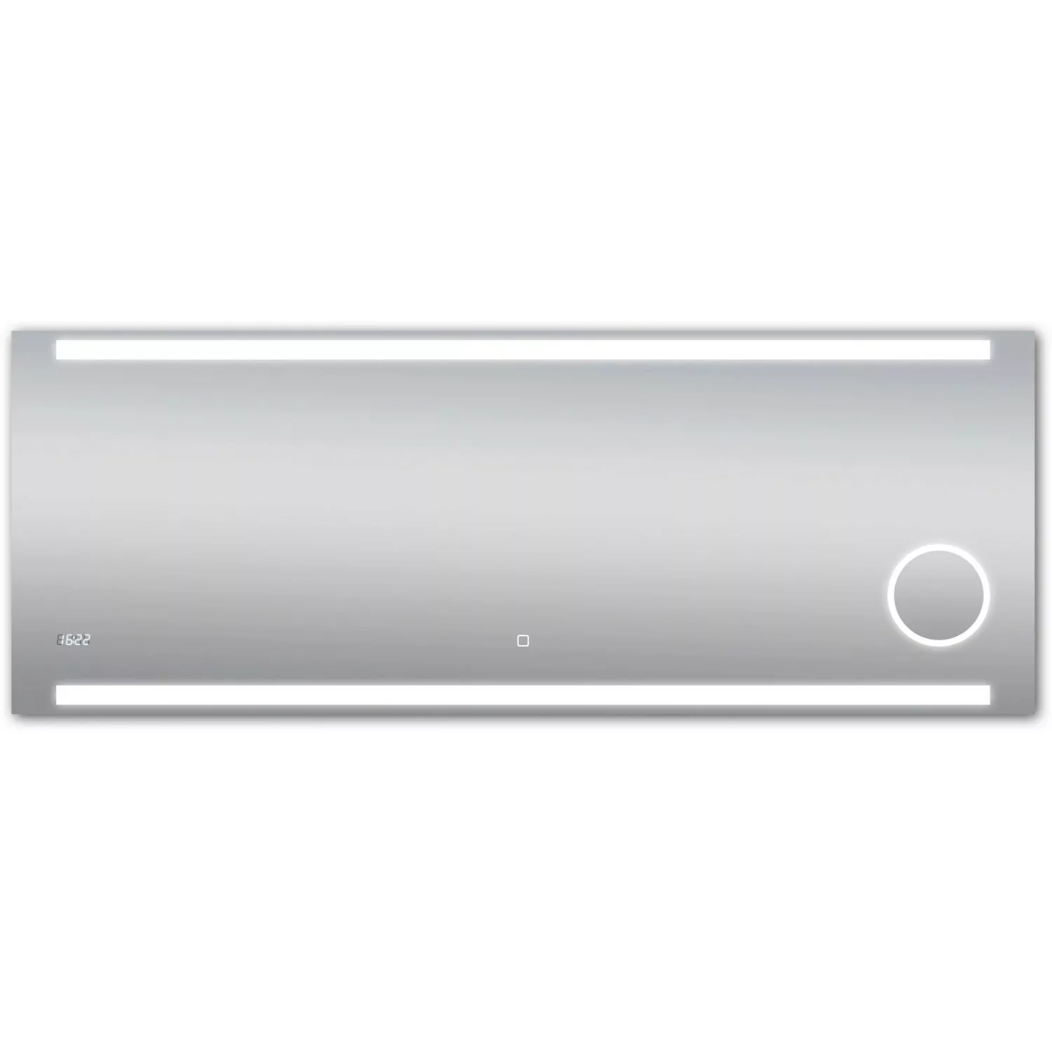 DSK Design LED-Lichtspiegel Silver Rey 160 cm x 60 cm günstig online kaufen
