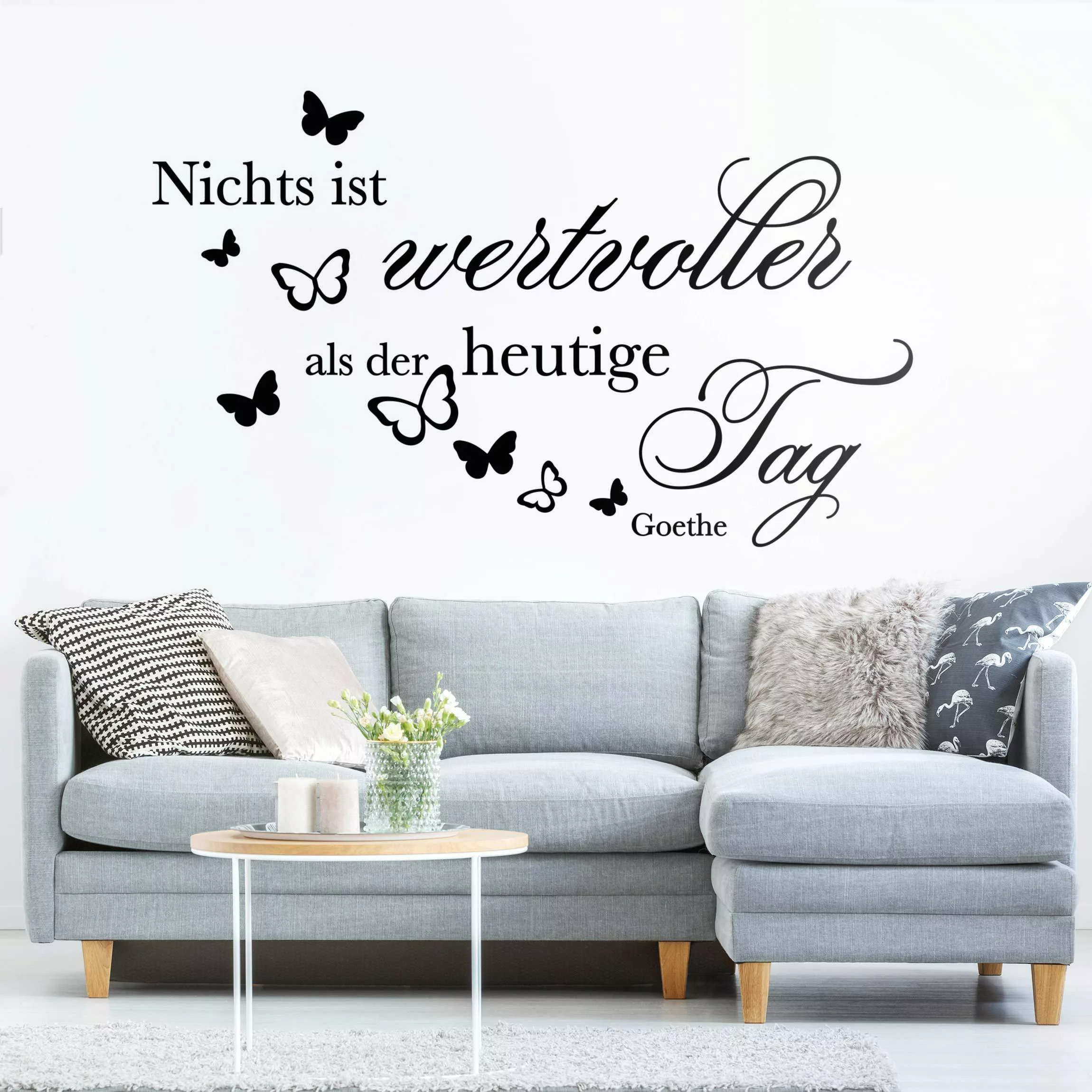 Wandtattoo Spruch Heutiger Tag günstig online kaufen