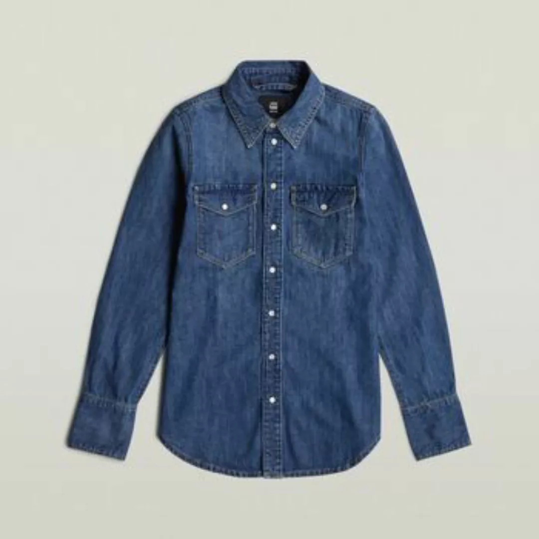 G-Star Raw  Blusen D24343-D252 SLIM WESTERN SHIRT-G310 FADED NOOSA BLUE günstig online kaufen