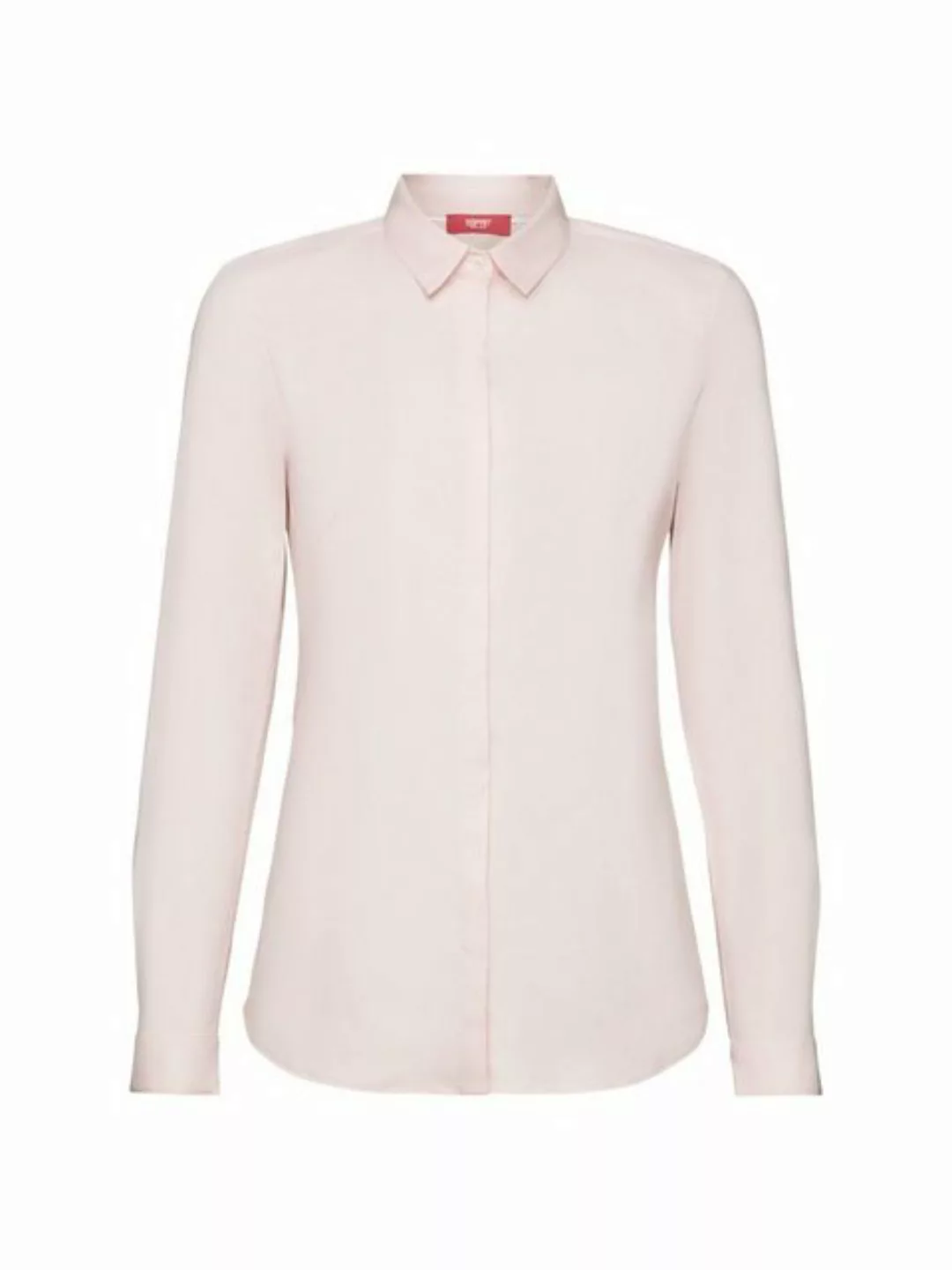 Esprit Langarmbluse Langärmlige Popeline-Bluse günstig online kaufen