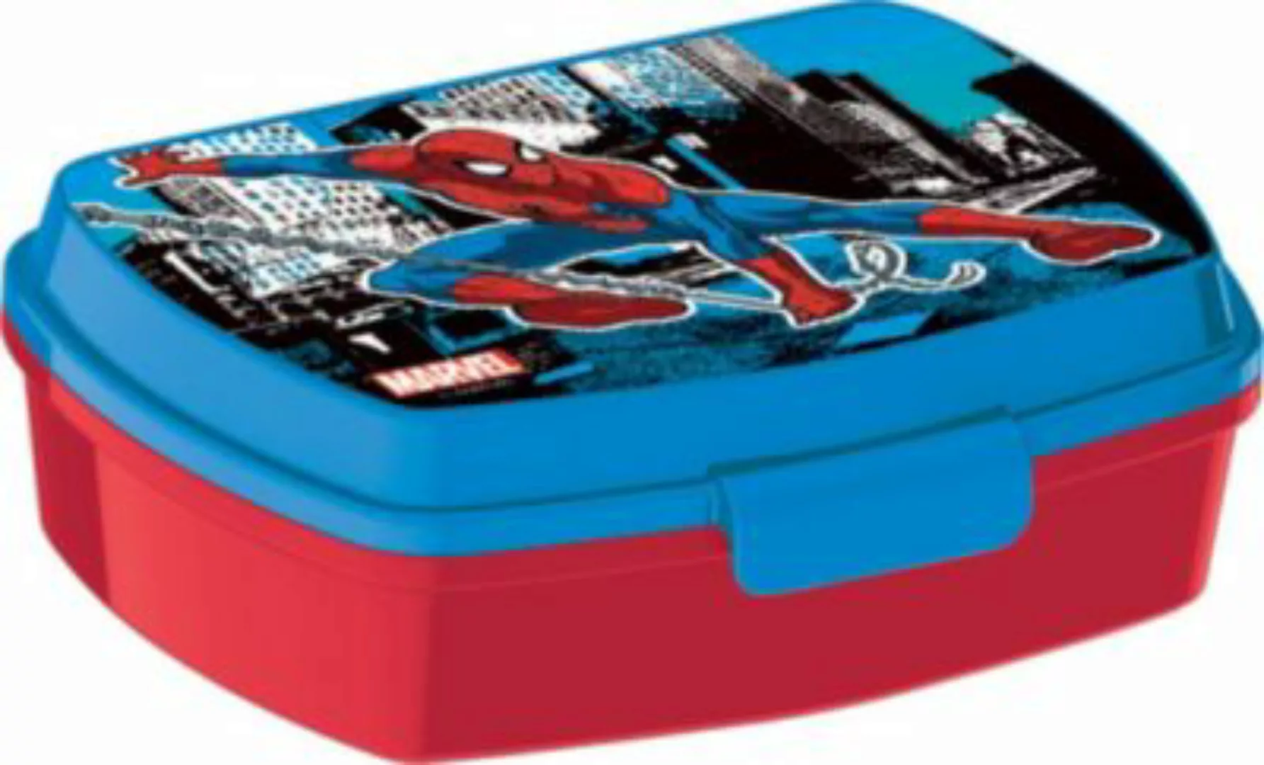 Brotdose Spider-Man blau Modell 1 günstig online kaufen