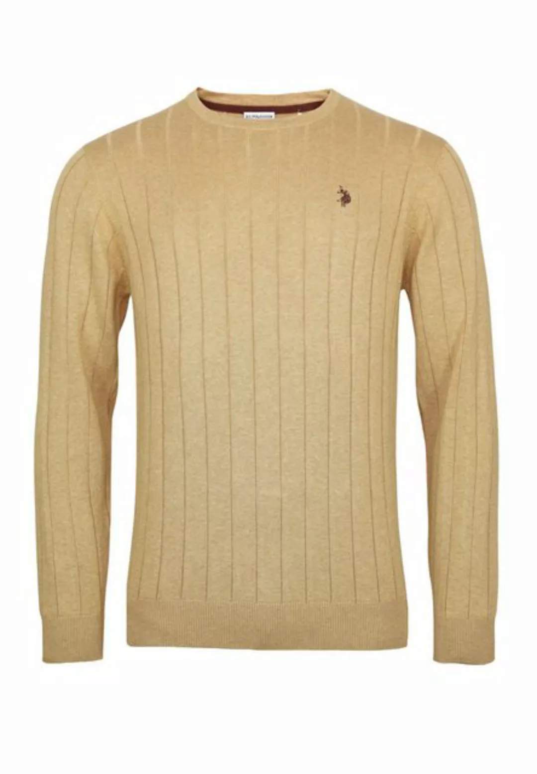 U.S. Polo Assn Strickpullover Pullover R-Neck Sweater (1-tlg) günstig online kaufen