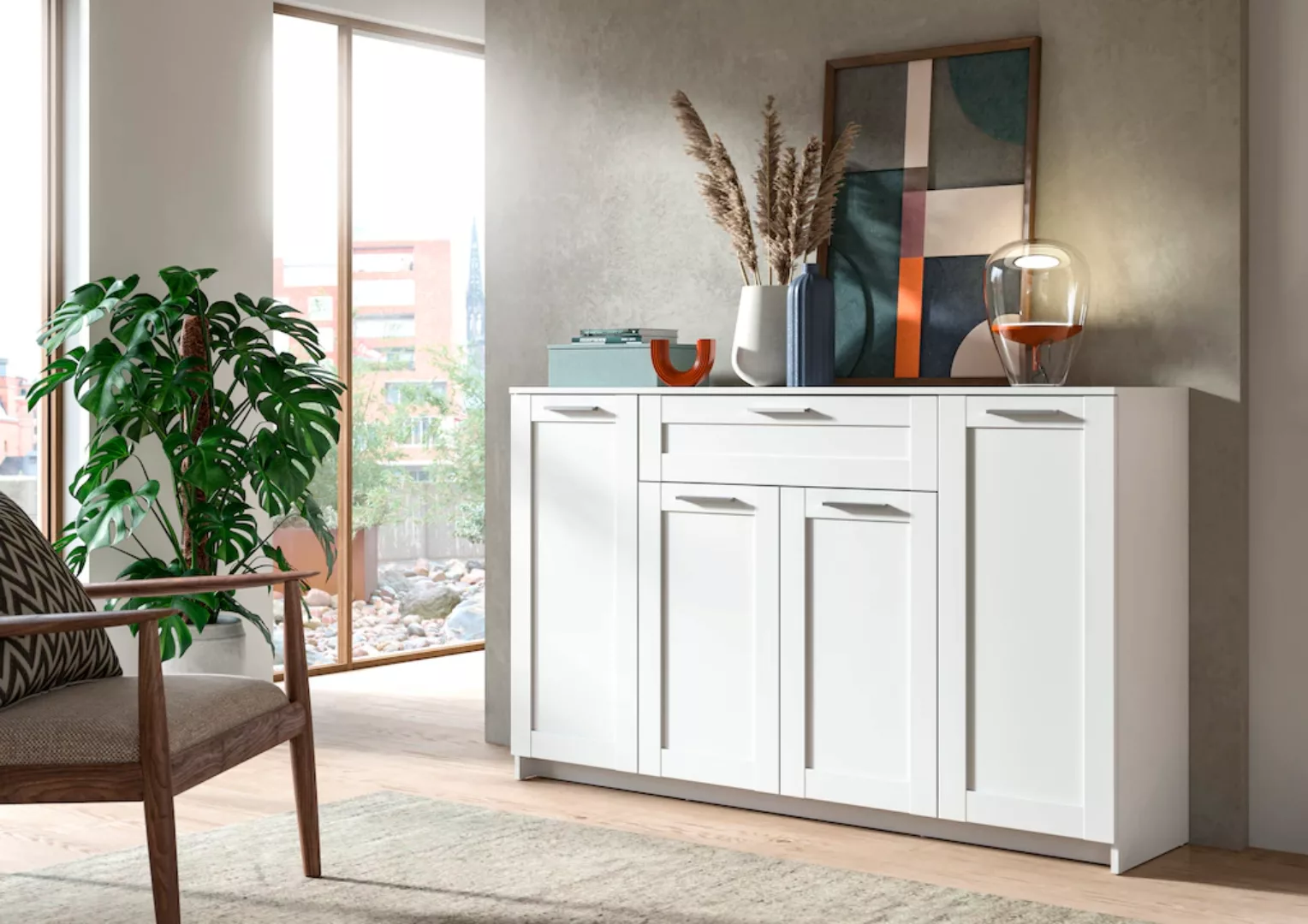 Home affaire Sideboard "Larvik", (1 St.) günstig online kaufen