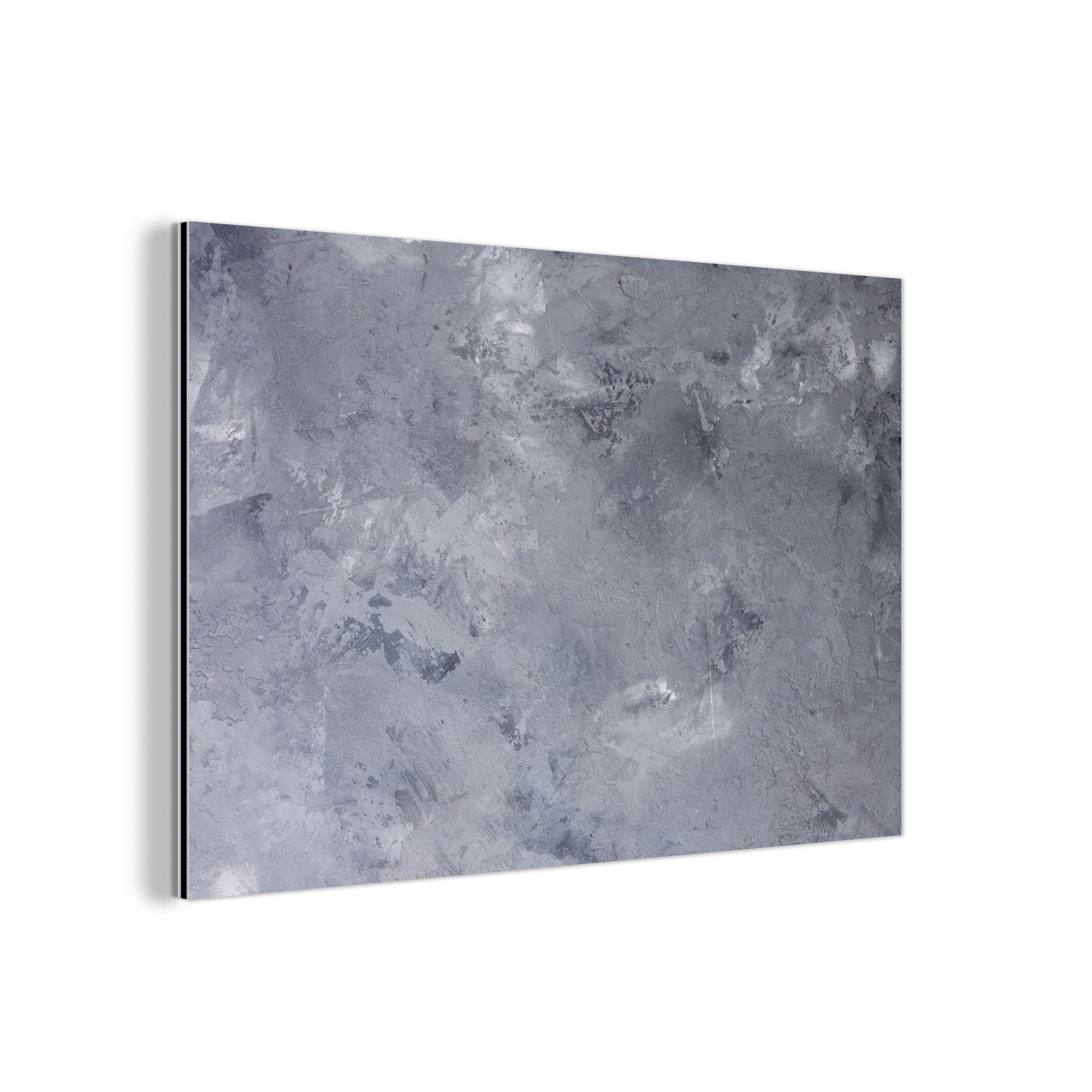 MuchoWow Metallbild Schiefer - Beton - günstig online kaufen