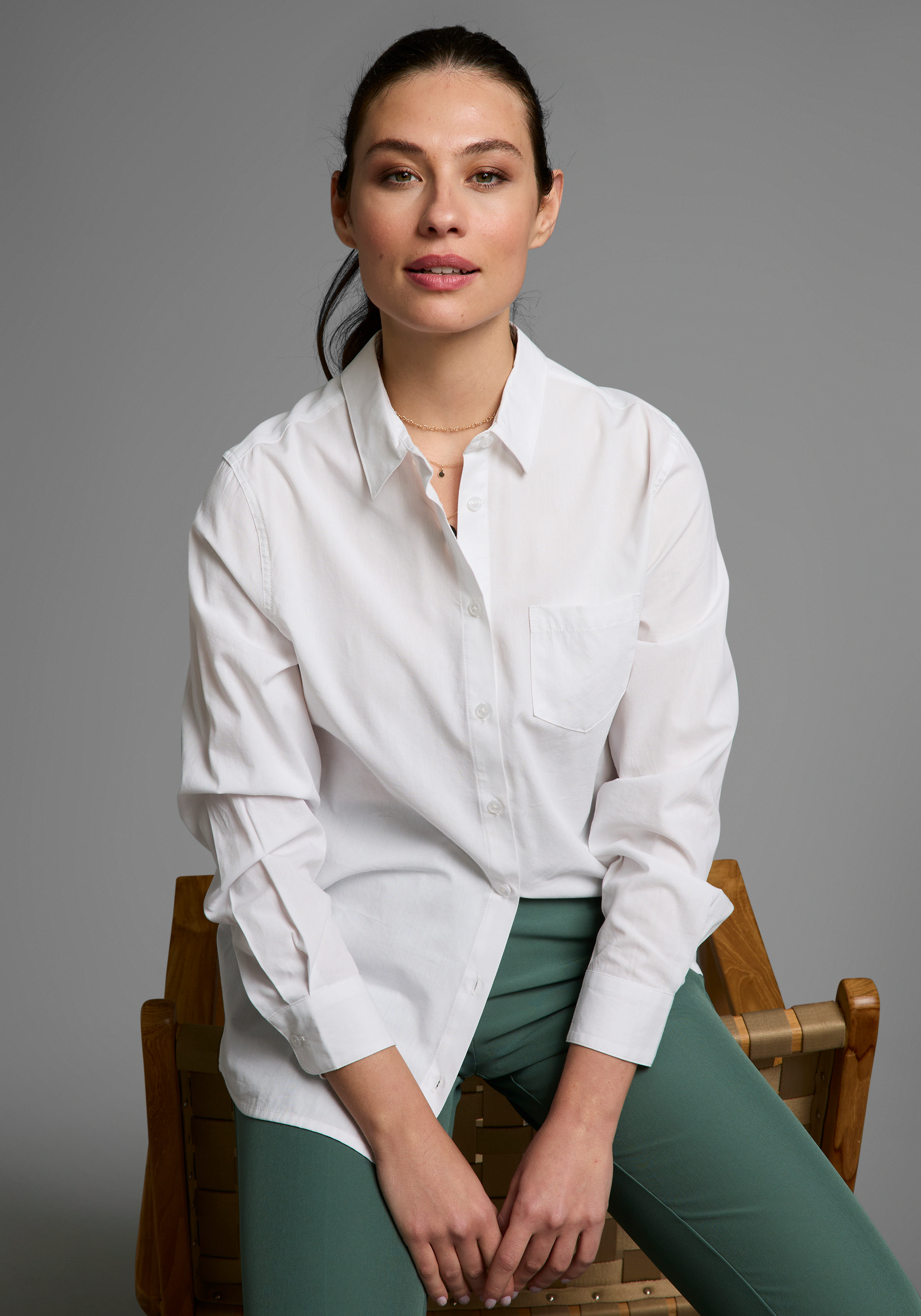Laura Scott Longbluse, mit Brusttasche günstig online kaufen