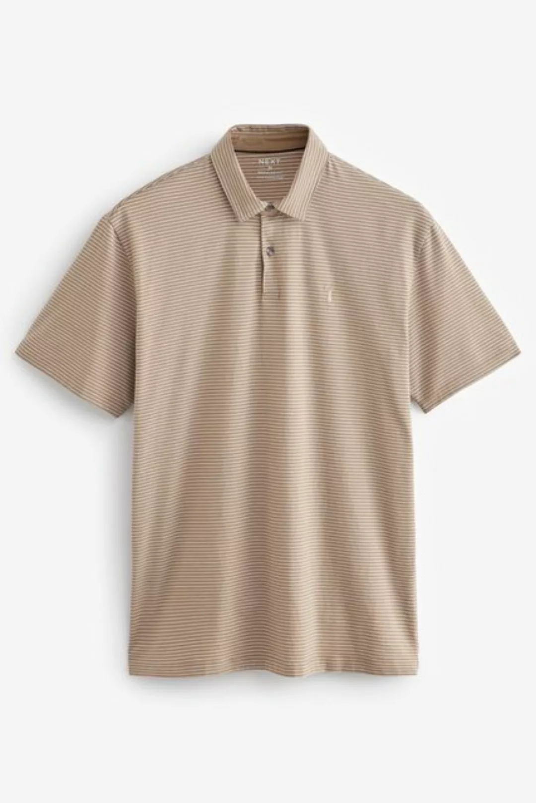 Next Poloshirt Polo-Shirt mit Streifen (1-tlg) günstig online kaufen