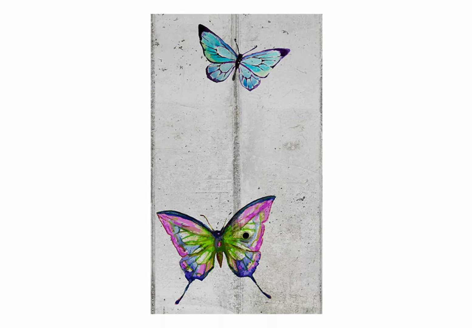 Fototapete - Butterflies And Concrete günstig online kaufen