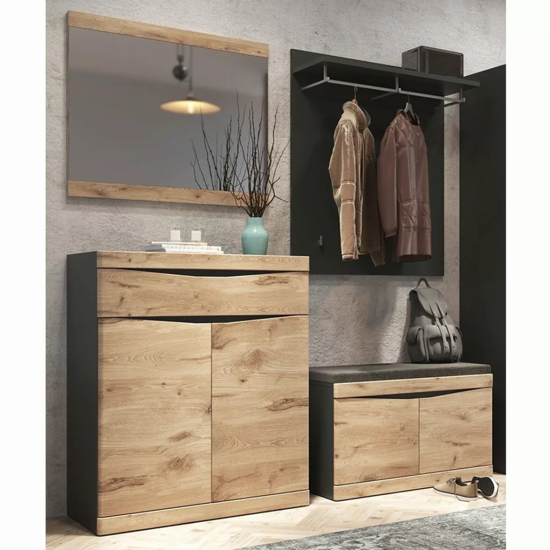 Lomadox Garderoben-Set SUNBURY-129, (Spar-Set, 4-St), Kommode, günstig online kaufen