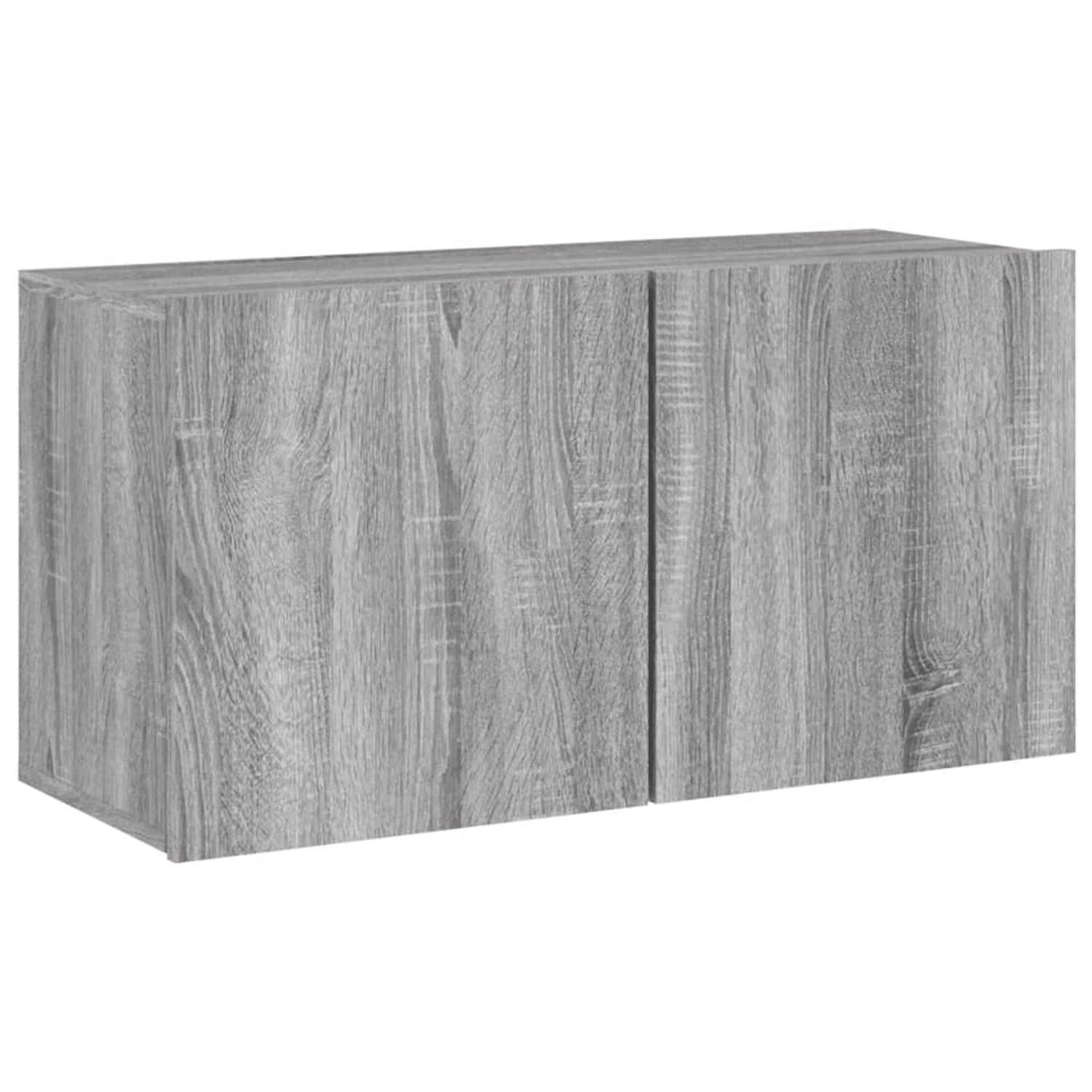 VidaXL TV-Wandschrank Grau Sonoma 80x30x41 cm günstig online kaufen