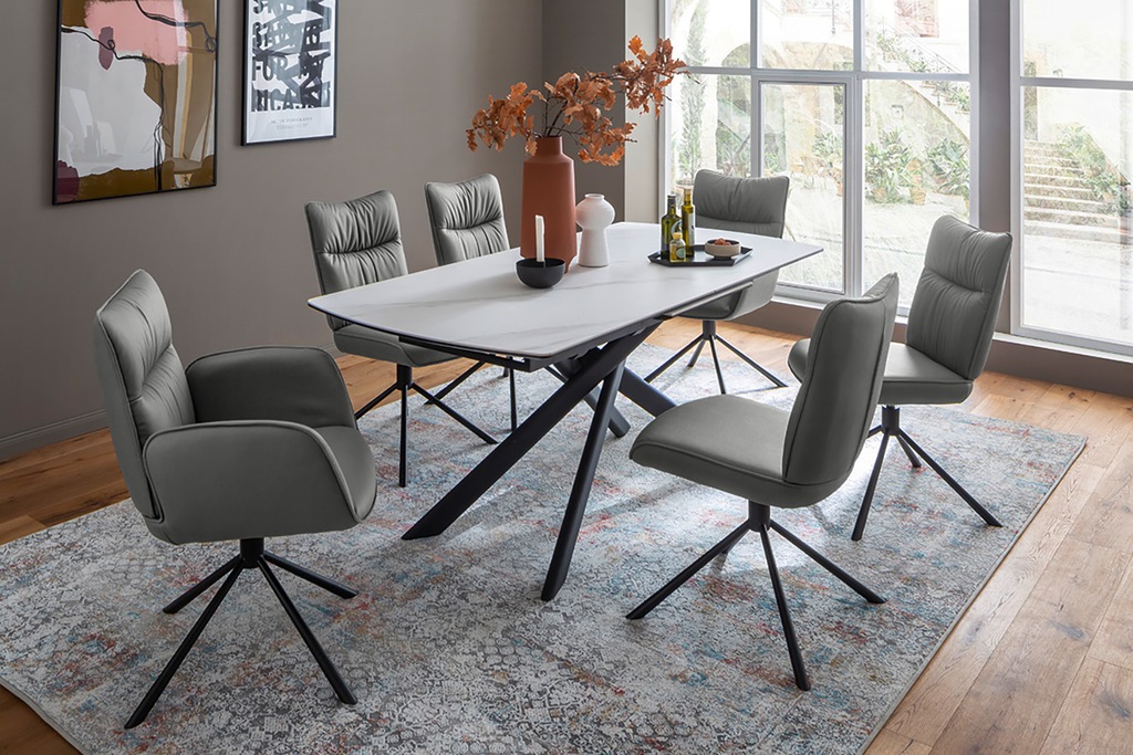 MCA furniture 4-Fußstuhl »MARIN Esszimmerstuhl (2er Set) - Stuhl«, (Set), 2 günstig online kaufen