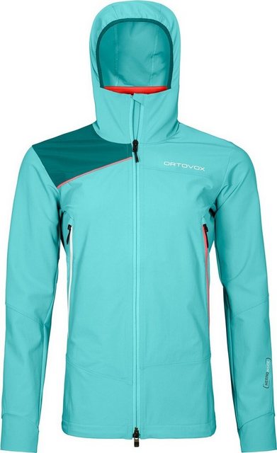 Ortovox Funktionsjacke Ortovox PALA HOODED JACKET Damen Kletterjacke blau günstig online kaufen