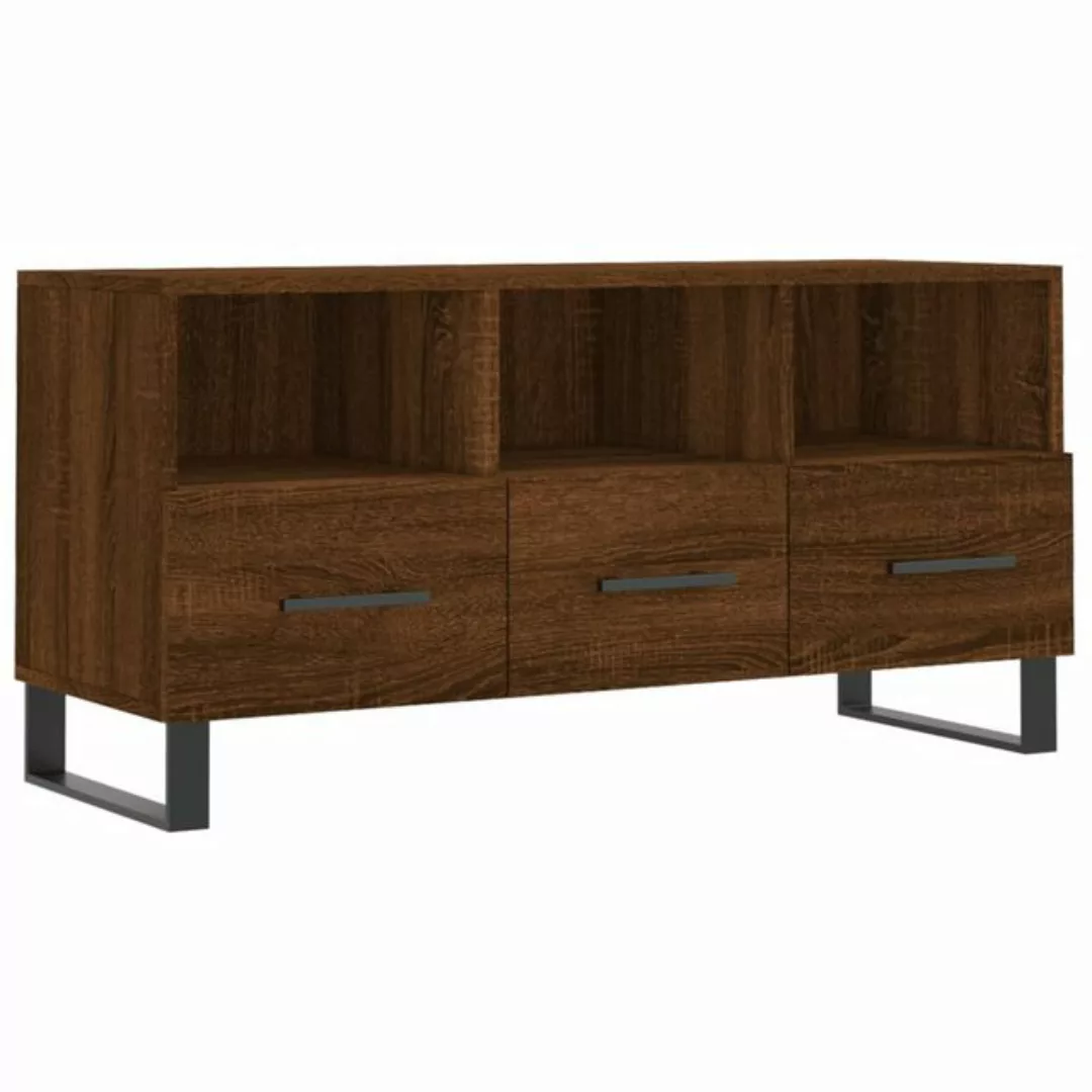 vidaXL TV-Schrank TV-Schrank Braun Eichen-Optik 102x36x50 cm Spanplatte günstig online kaufen