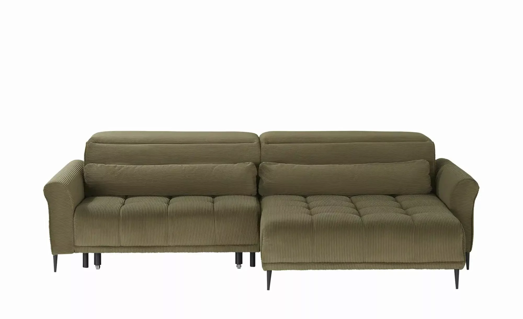 Ecksofa  Logan ¦ grün ¦ Maße (cm): B: 283 H: 80 T: 179 Polstermöbel > Sofas günstig online kaufen