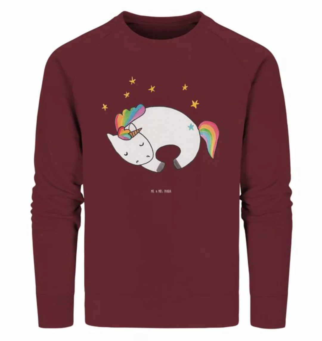 Mr. & Mrs. Panda Longpullover Größe S Einhorn Nacht - Burgundy - Geschenk, günstig online kaufen