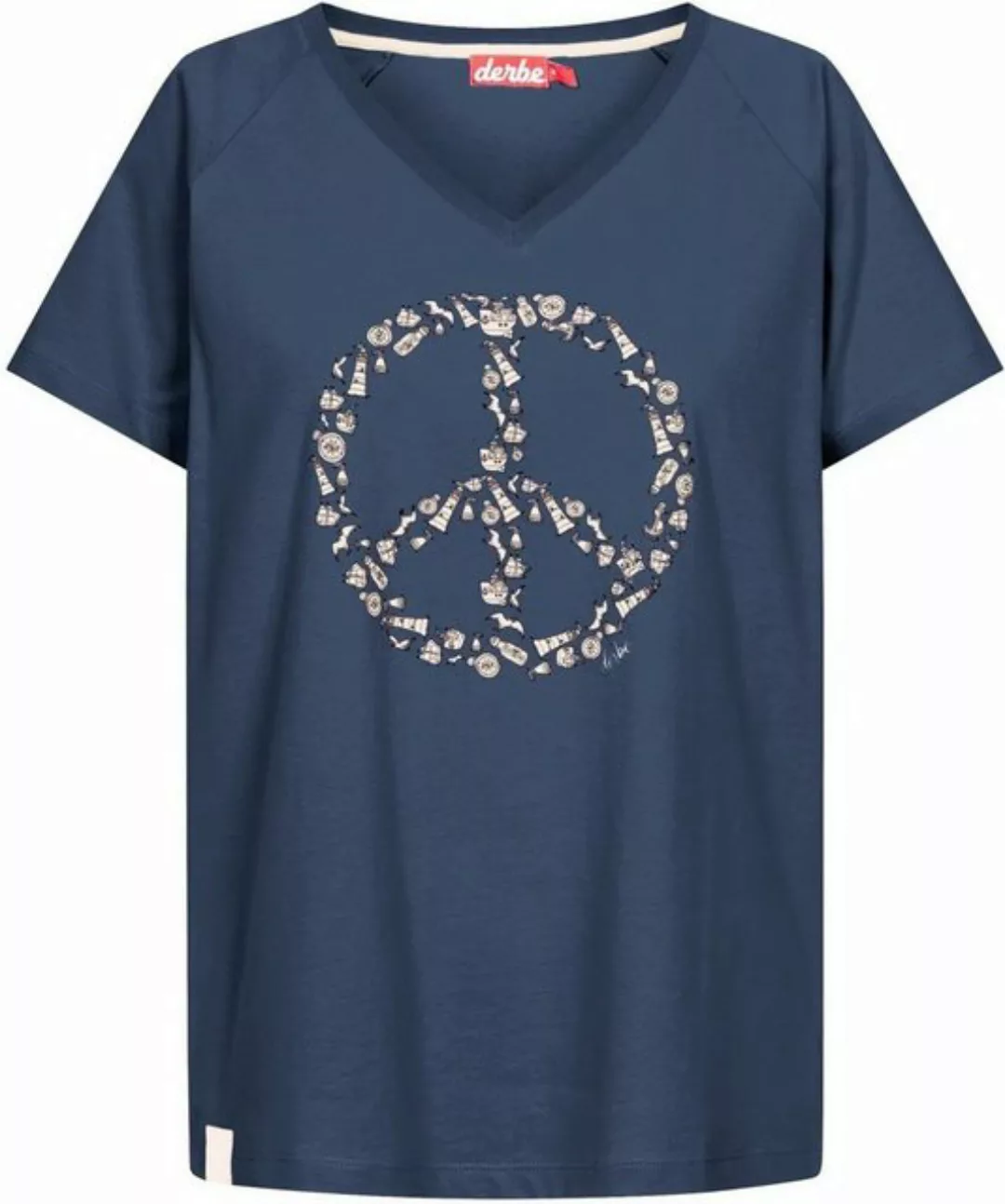 Derbe T-Shirt T-Shirt Peace Women günstig online kaufen