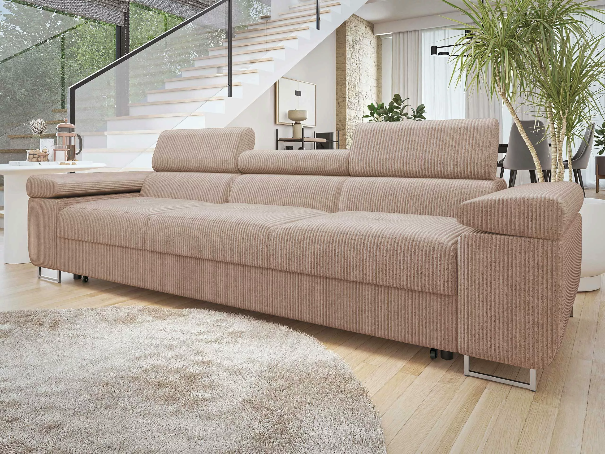 MIRJAN24 Schlafsofa Torezio 3 Bis Cord, günstig online kaufen