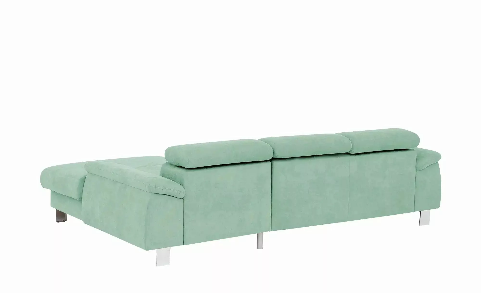 uno Ecksofa aus Velours Micky ¦ türkis/petrol ¦ Maße (cm): B: 244 H: 72 T: günstig online kaufen