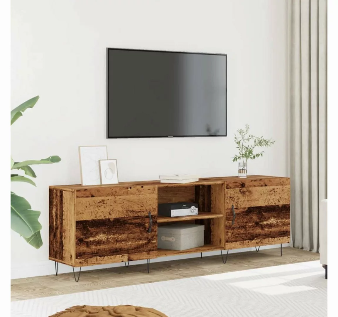 vidaXL Schrankmodule TV-Schrank Altholz-Optik 150x30x50 cm Holzwerkstoff günstig online kaufen