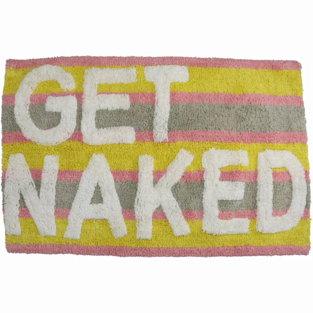 Badematte "Get Naked" 50x80cm günstig online kaufen