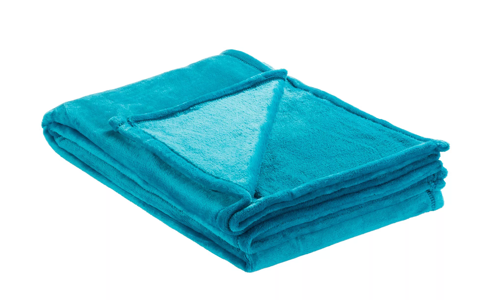 como Soft Flauschdecke  Mirabelle ¦ blau ¦ Synthetik, 100% Polyester ¦ Maße günstig online kaufen