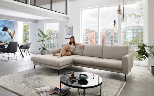 Die PlanBar Ecksofa "MP-IN23147 L-Form", (2 St.), Kaltschaumpolsterung, sof günstig online kaufen