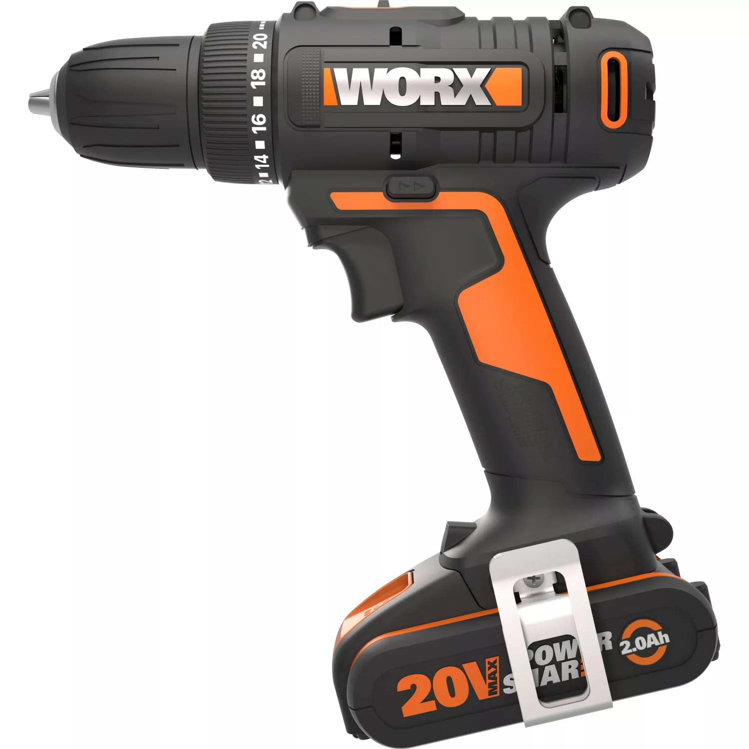 Worx 20 V Akku-Bohrschrauber WX100 inkl. 2 Ah Akku mit Tasche günstig online kaufen