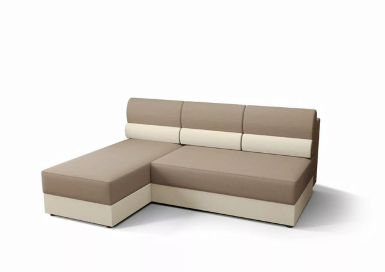 ALTDECOR Ecksofa REB-L1, Couch mit Schlaffunktion, Stauraum Wohnlandschaft günstig online kaufen