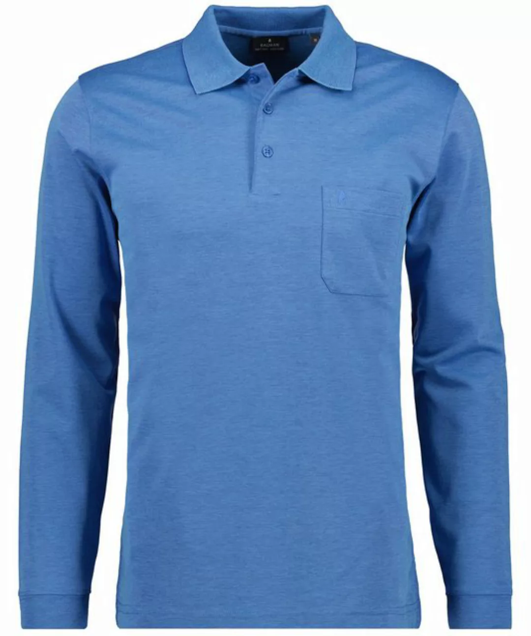 RAGMAN Langarm-Poloshirt Polo soft knit LS günstig online kaufen