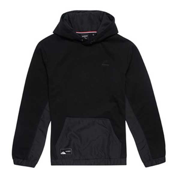 Superdry Mountain Sport Tech Hood Pullover L Black günstig online kaufen