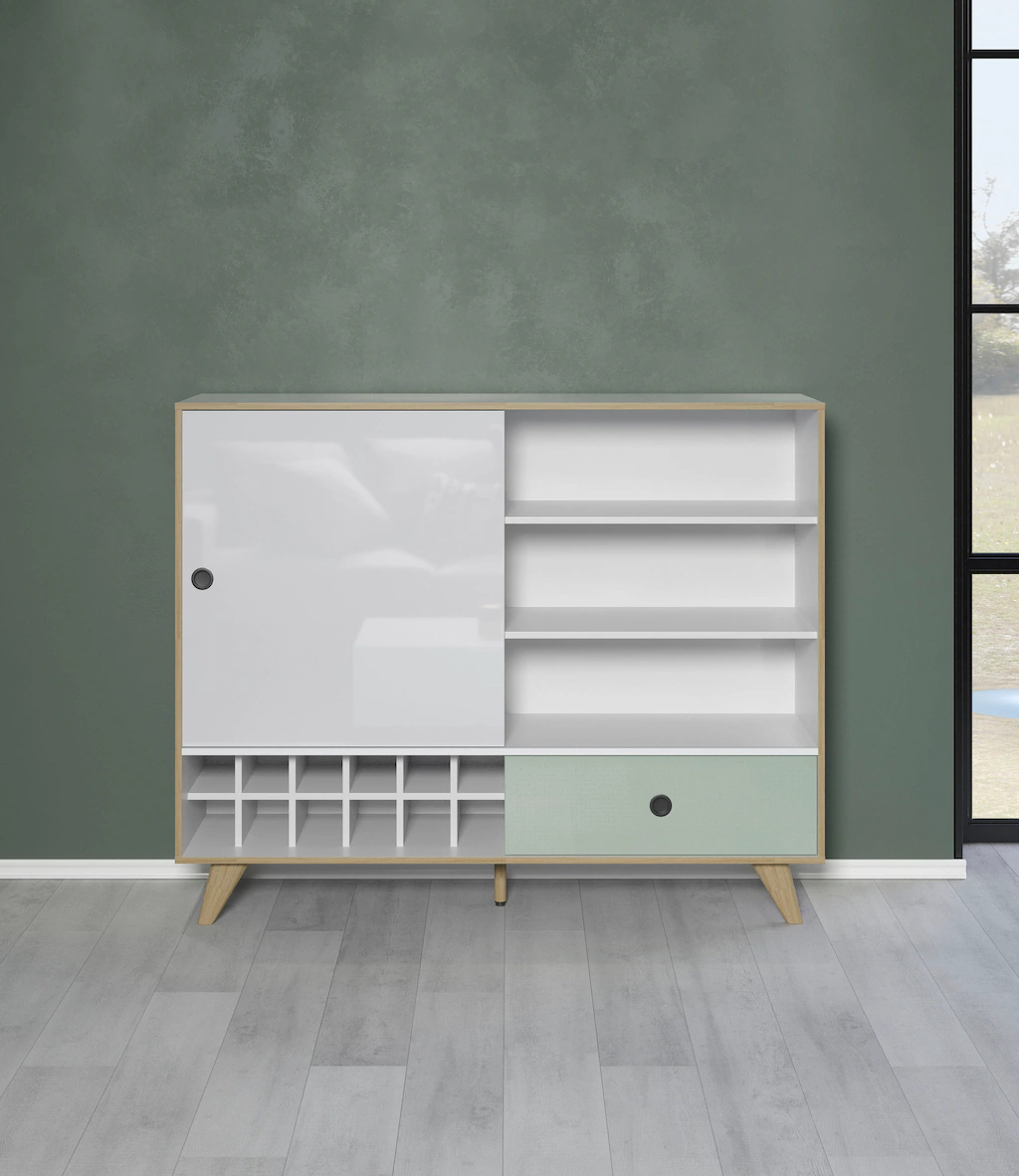 INTER-FURN Highboard "Adelaide", Stauraumschrank, Breite 145 cm, Integriert günstig online kaufen