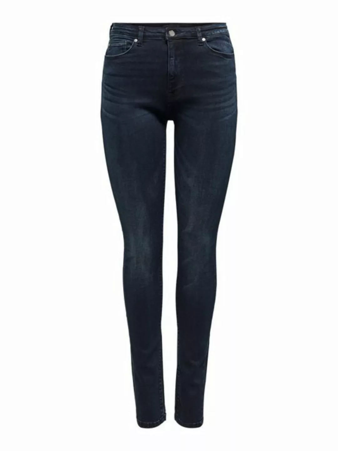 Only Paola Lige High Waist Skinny Bb Az921 Jeans XS Blue Black Denim günstig online kaufen