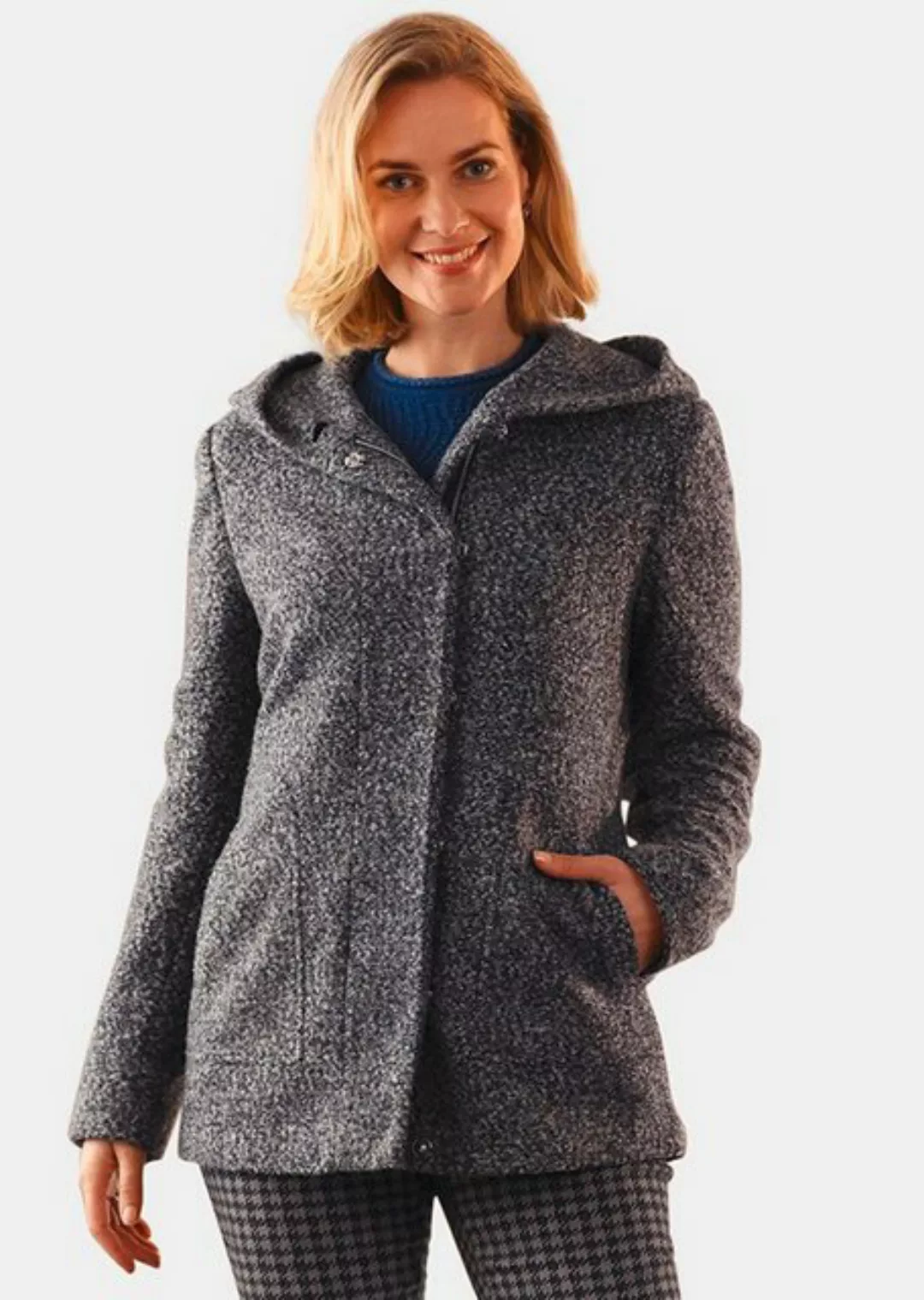 GOLDNER Winterjacke Unentbehrliche Boucle-Jacke mit feinen Details günstig online kaufen