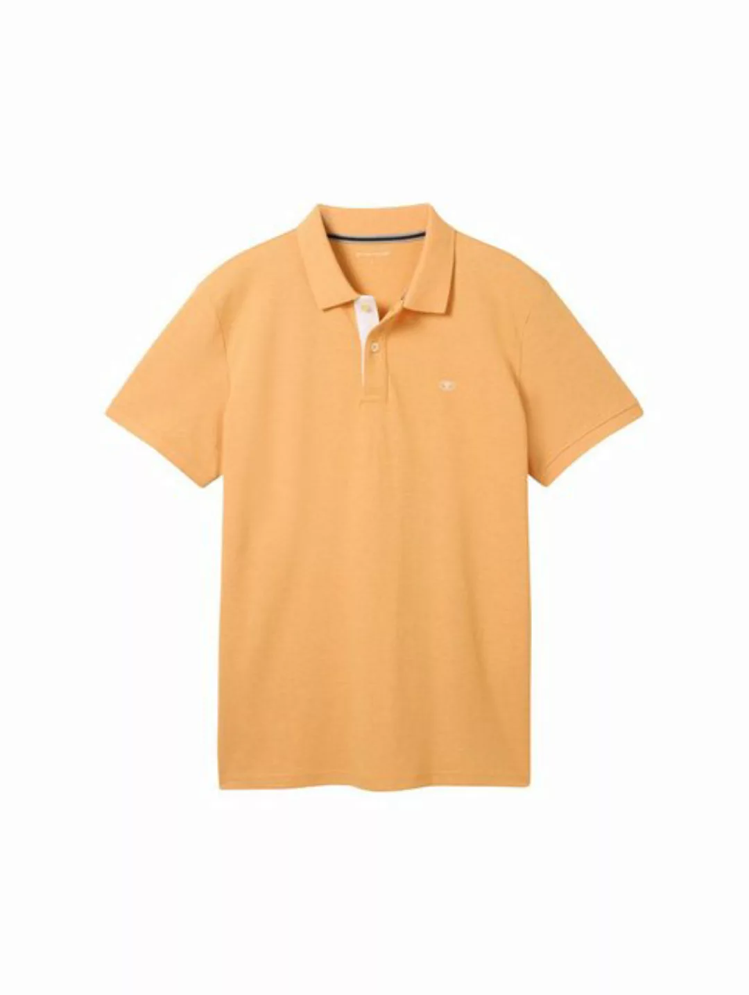 TOM TAILOR Poloshirt mit Knopfleiste und Logo günstig online kaufen