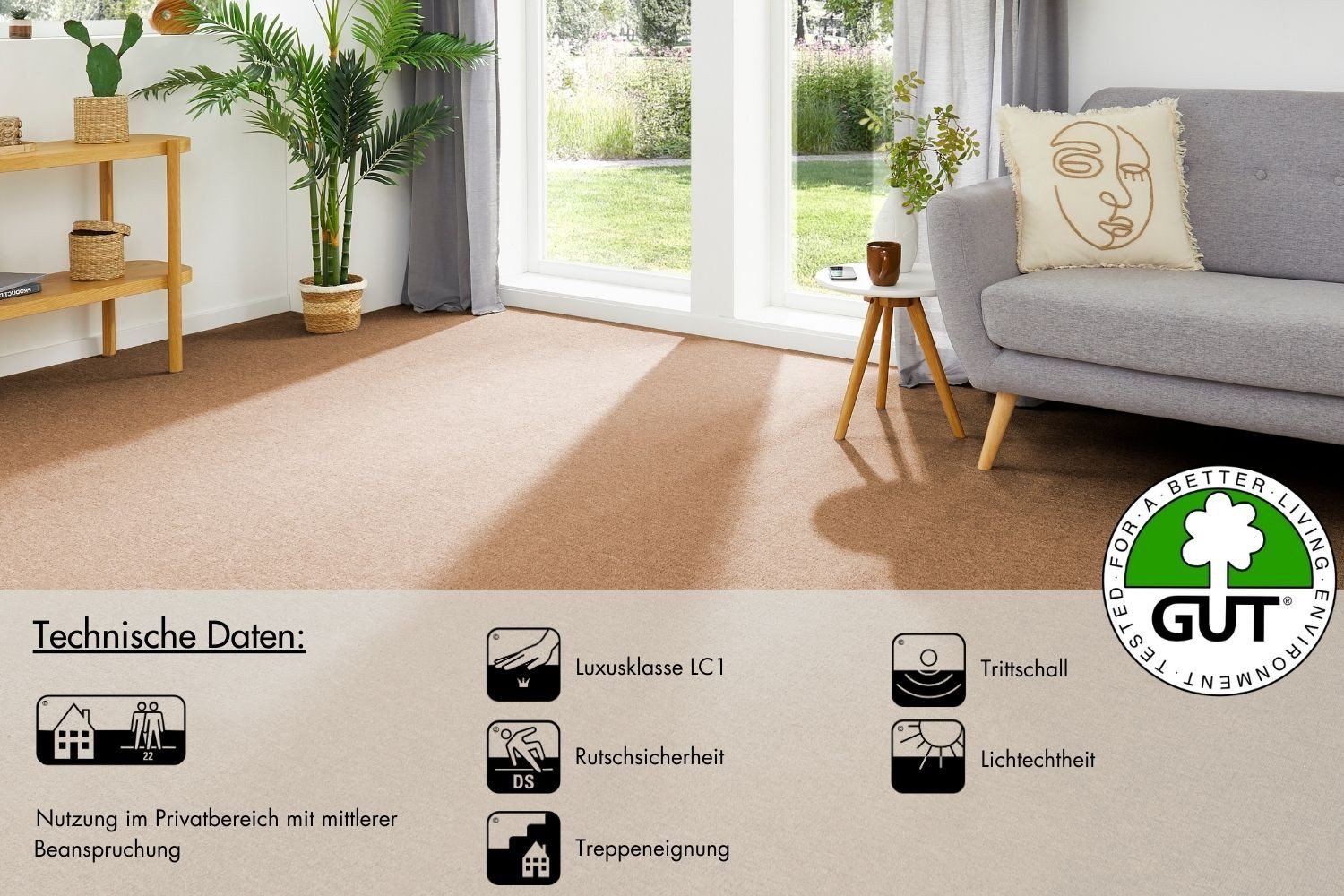 Andiamo Teppichboden Henry, 2 m breit, günstig online kaufen