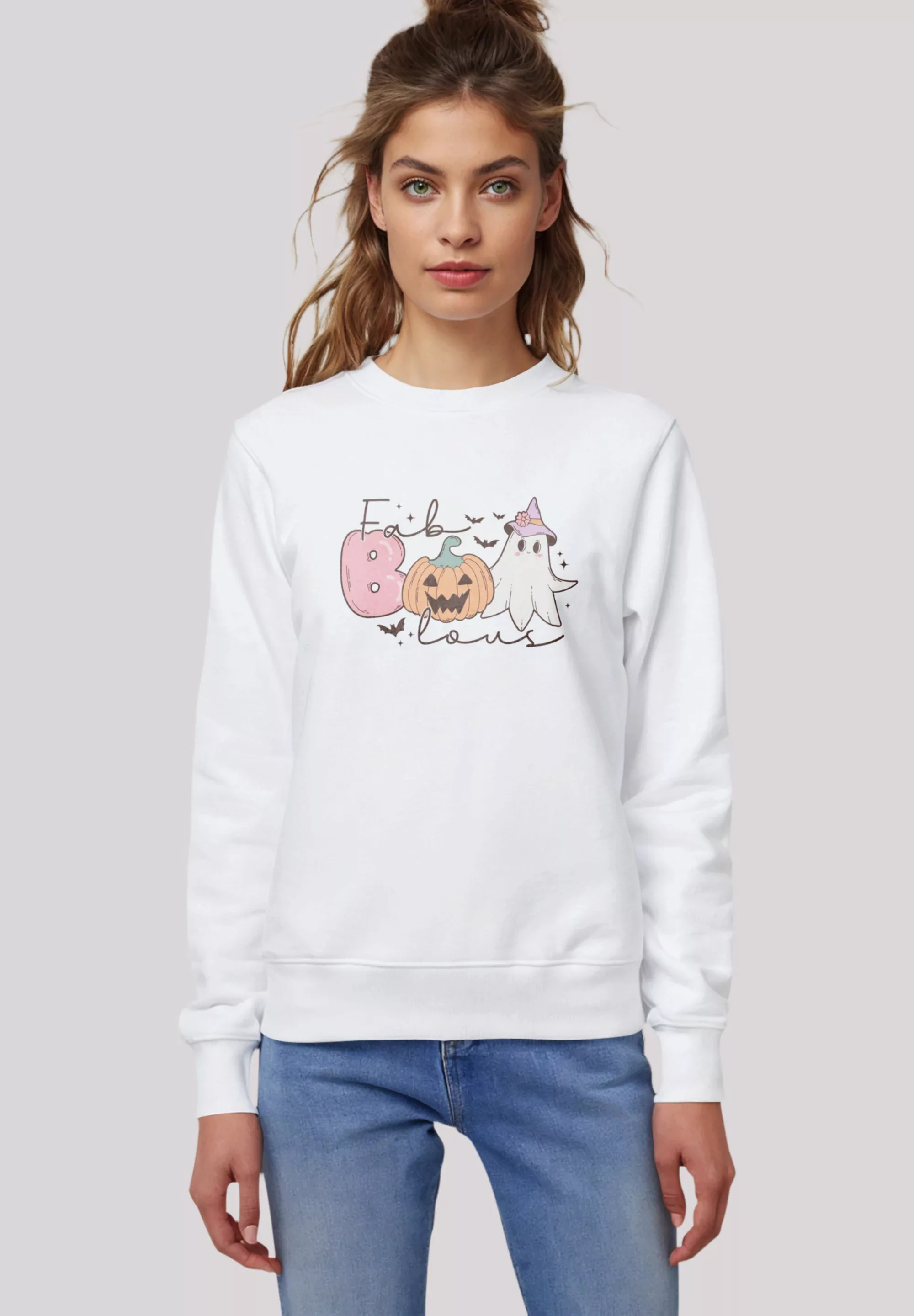 F4NT4STIC Sweatshirt "Retro Halloween Fab Boo Lous", Premium Qualität günstig online kaufen