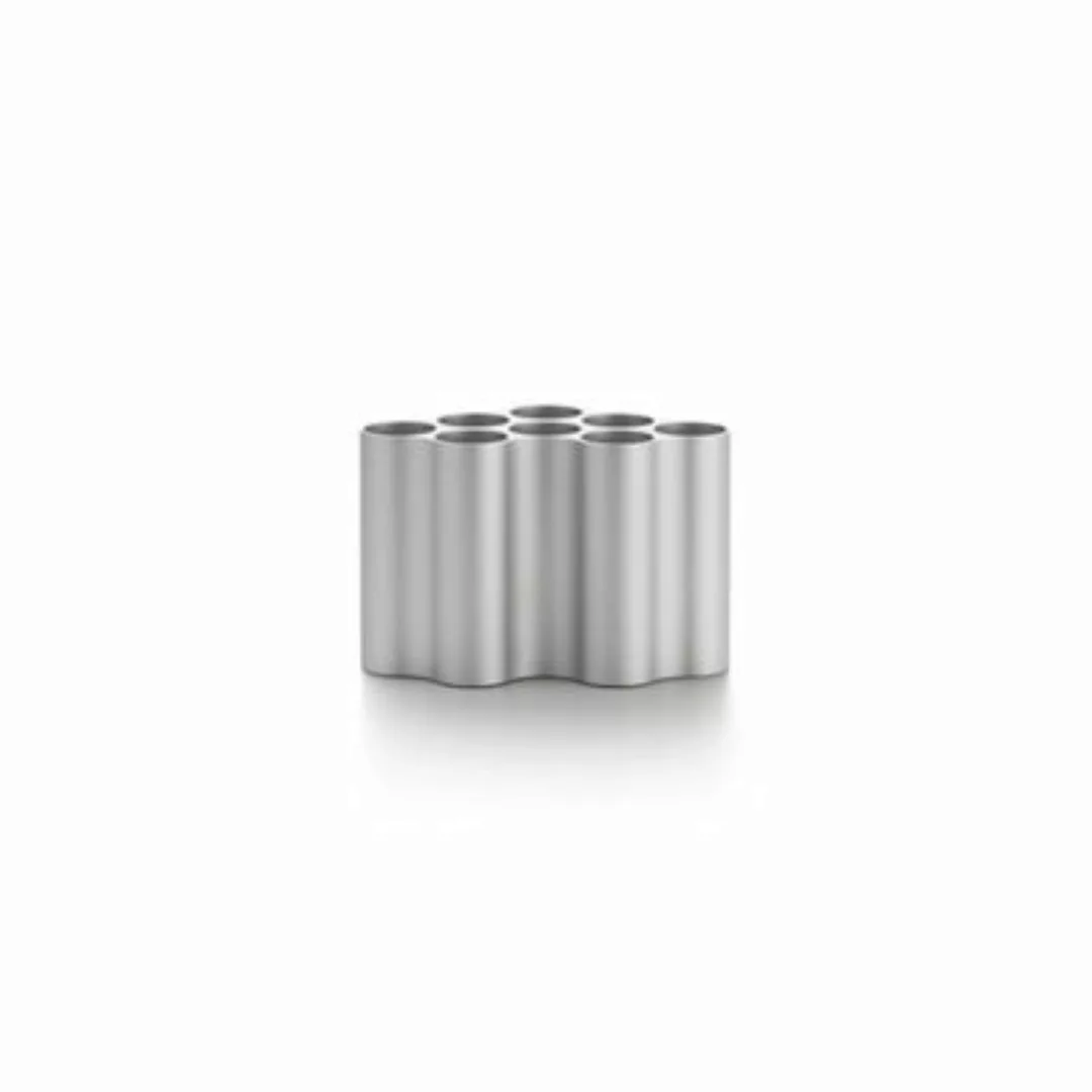 Vase Nuage Small grau silber metall / Bouroullec, 2016 - Vitra - Metall günstig online kaufen