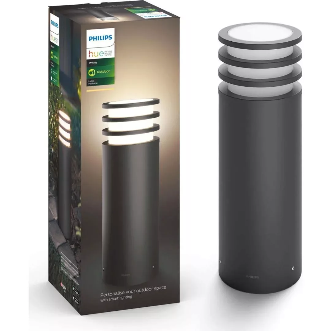 Philips Hue White Lucca LED-Sockellampe steuerbar günstig online kaufen