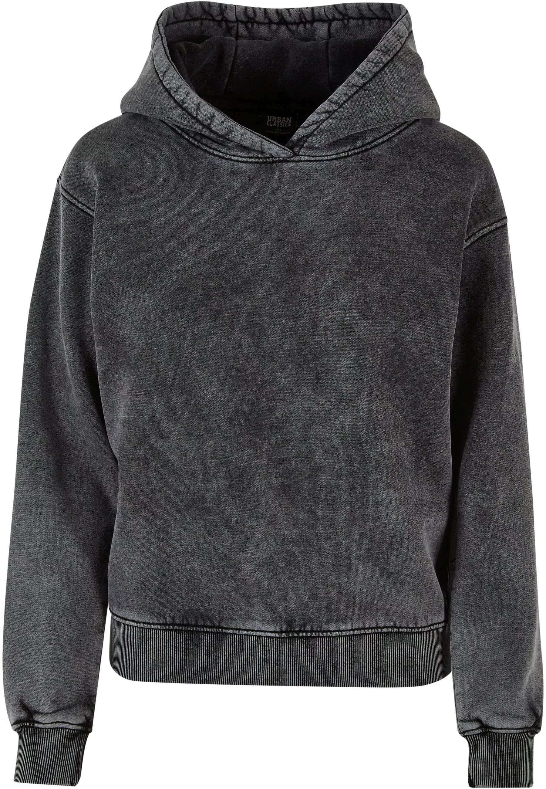 URBAN CLASSICS Kapuzenpullover "Urban Classics Damen Ladies Stone Washed Ho günstig online kaufen