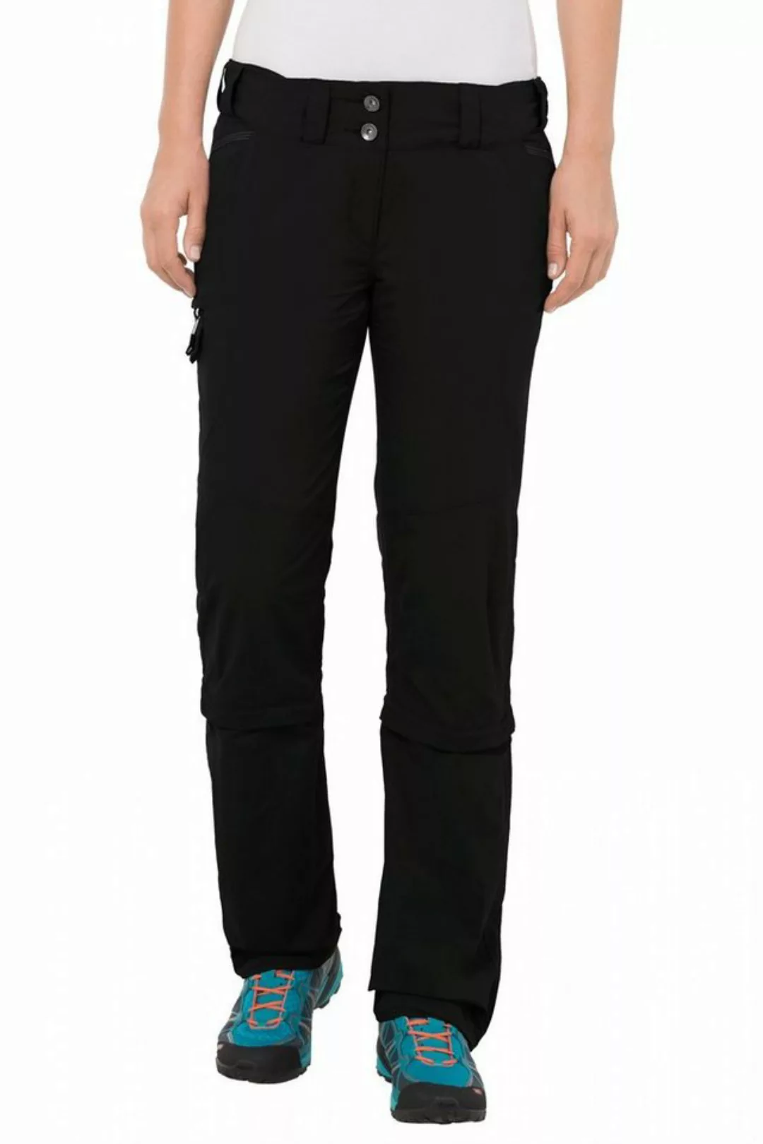 VAUDE Outdoorhose Wo Skomer Capri ZO Pants BLACK günstig online kaufen