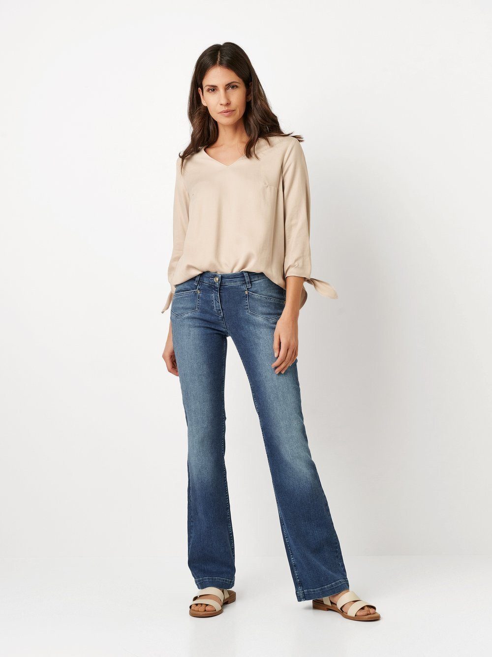 TONI Bootcut-Jeans "Perfect Shape", mit Taschen günstig online kaufen