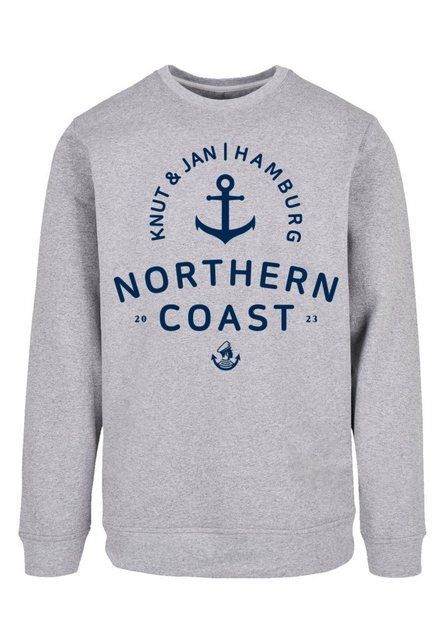 F4NT4STIC Kapuzenpullover Nordsee Knut & Jan Hamburg Print günstig online kaufen