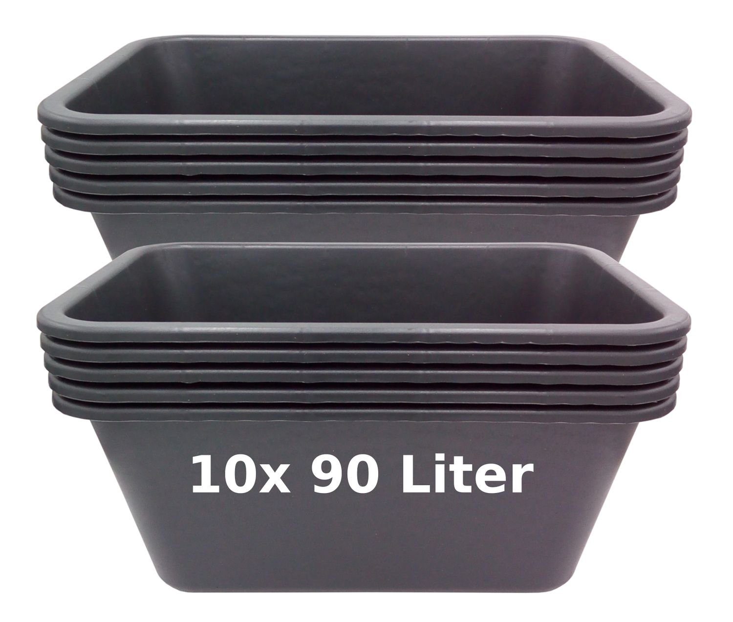 BURI Mörtelkübel 5/10er Set Pflanzwanne Mörtelkasten günstig online kaufen