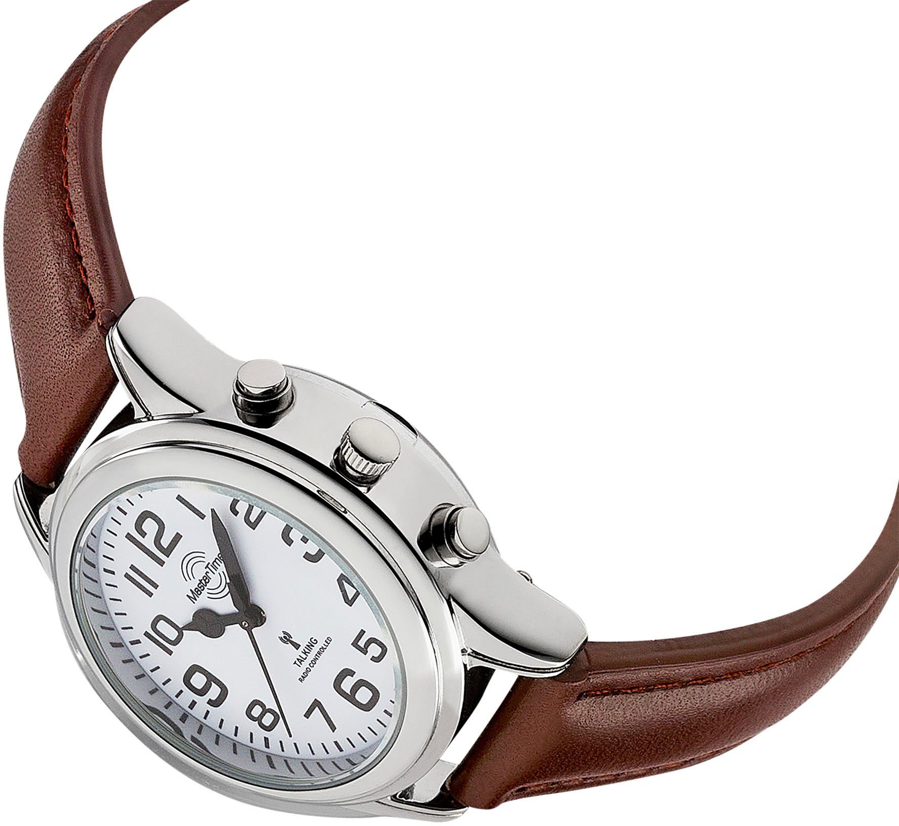 MASTER TIME Funkuhr Sprechende Funkuhr MTLA-10807-12L, günstig online kaufen