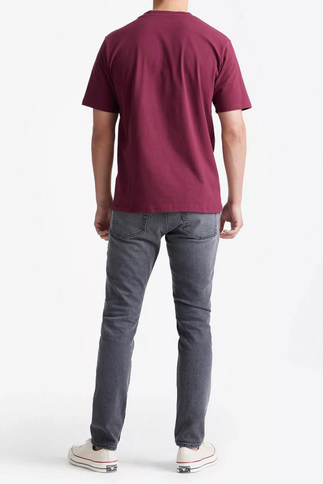 King Essentials The Shawn T-Shirt Burgundy - Größe S günstig online kaufen