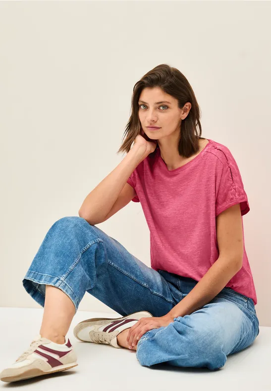 Cecil Print-Shirt, im soften Baumwoll-Mix günstig online kaufen