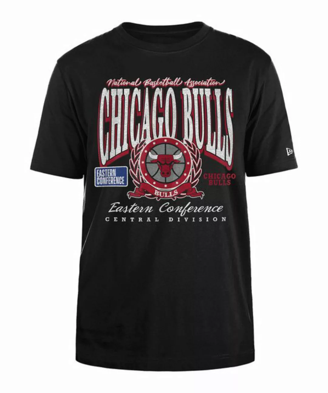 New Era T-Shirt Chicago Bulls T-Shirt Baumwolle günstig online kaufen