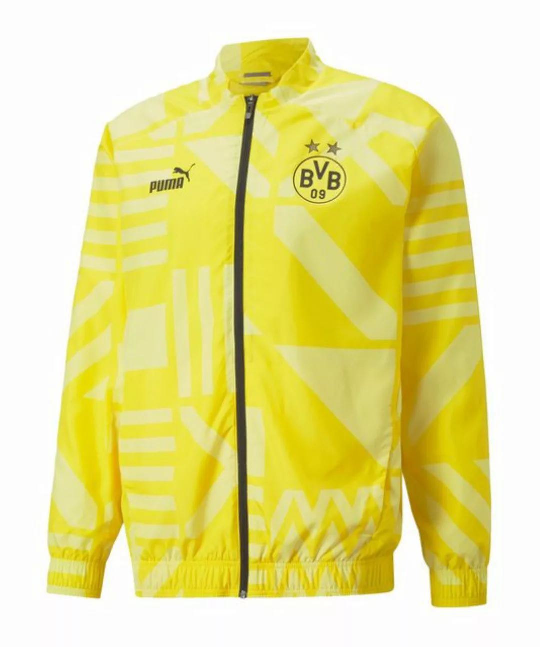 PUMA Sweatjacke BVB Dortmund Prematch Jacke 2022/2023 Polyester günstig online kaufen